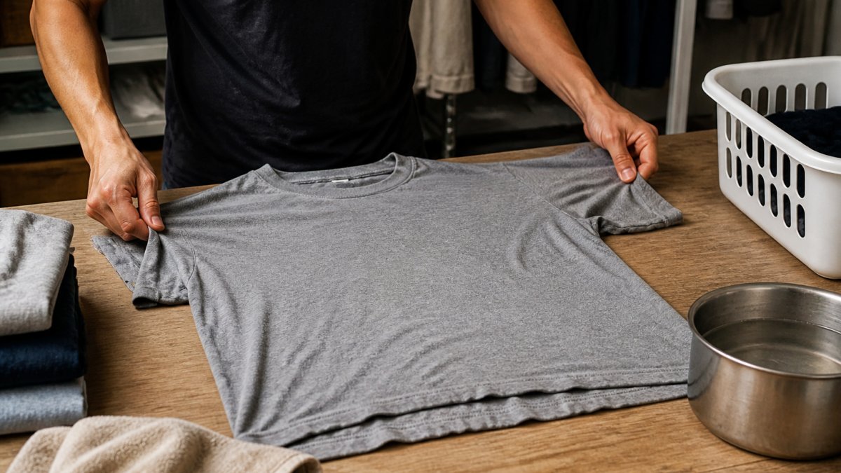 How to Fix Stretched Out T-Shirts: 7 Easy At-Home Fixes