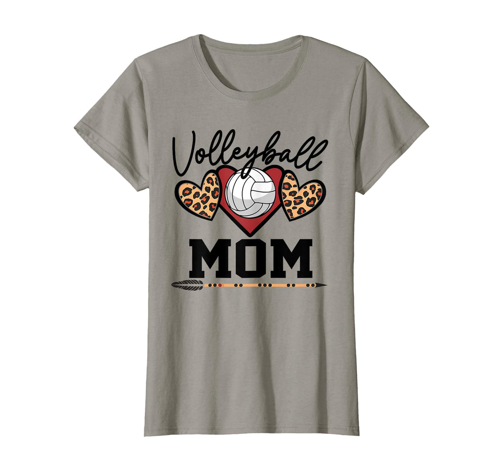 Volleyball Mom Womens Volleyball Game T-Shirt - Novelty Apparel for Adults