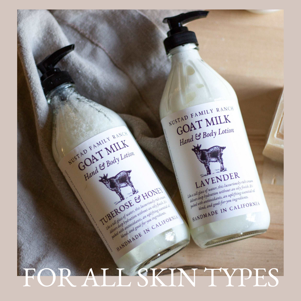 Fragrance Free Goat Milk Lotion | Unscented for Sensitive Skin