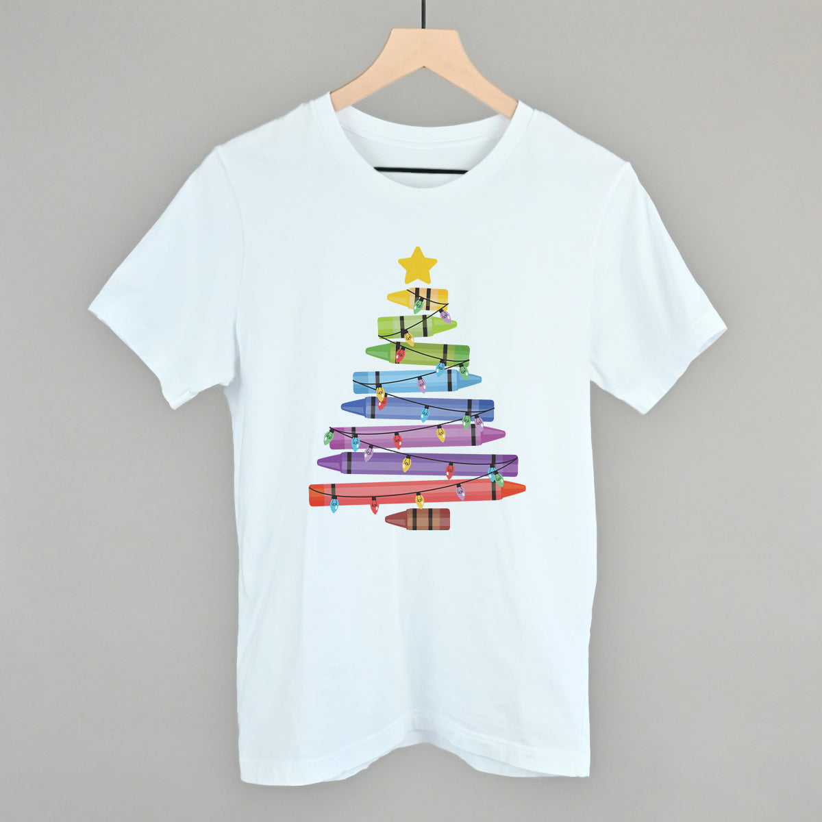 Crayon Christmas Tree