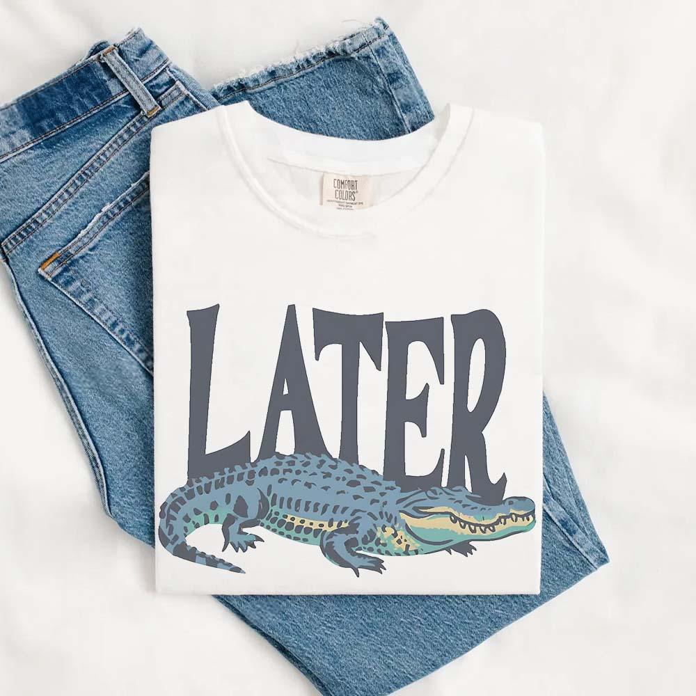 Comfort Colors Later Gator Vintage 90s T-Shirt